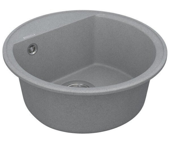 Кухонная мойка гранитная Vankor Easy, 45x45, серый (EASY EMR 01.45 GRAY)