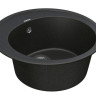 Кухонная мойка гранитная Vankor Sity, 50х50, черный (SITY SMR 01.50 BLACK)