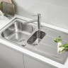 Кухонна мийка сталева Grohe K400, 98x51 (31569SD0)