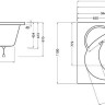 Панель для ванни Ravak Asymmetric II 150, 150 (CZB3100000)