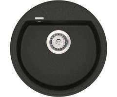 Кухонна мийка гранітна Vankor Easy, 45x45, чорний (EASY EMR 01.45 BLACK)