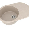 Кухонная мойка гранитная Vankor Sity, 78х50, бежевый (SITY SMO 02.78 BEIGE)