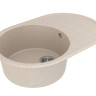 Кухонная мойка гранитная Vankor Sity, 78х50, бежевый (SITY SMO 02.78 BEIGE)