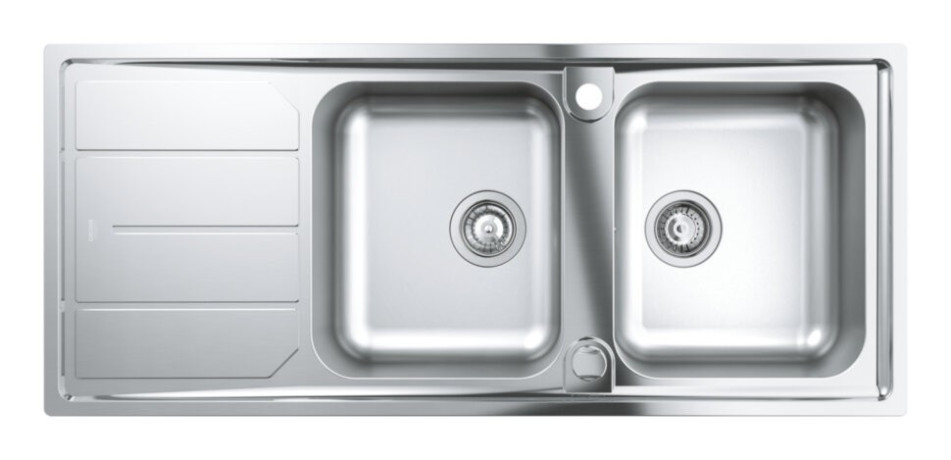 Кухонна мийка сталева Grohe K500, 116x50 (31588SD0)