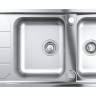Кухонна мийка сталева Grohe K500, 116x50 (31588SD0)