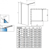 Душова стінка Radaway Walk-In Modo New II 80 (389084-01-01)