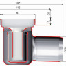 Душовий канал (трап) Aco ShowerDrain C-line, 118 (408762)