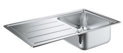 Кухонна мийка сталева Grohe K500, 86x50 (31571SD0)