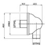 Шланговое подключение Bossini Bos (V000140022031)