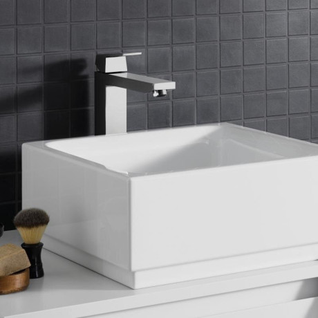 Змішувач для умивальника Grohe Eurocube, одноважільний, хром (23406000)