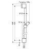Душова стійка Hansgrohe Unica (27611000)
