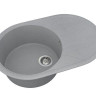 Кухонна мийка гранітна Vankor Sity, 78х50, сірий (SITY SMO 02.78 GRAY)