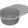 Кухонна мийка гранітна Vankor Sity, 78х50, сірий (SITY SMO 02.78 GRAY)