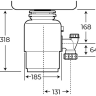Подрібнювач харчових відходів Teka TR 750 (115890014)
