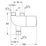 Термостат Grohe Grohtherm Micro, хром (34487000)