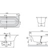 Ванна кварилова Villeroy&Boch Cetus, 180х80 (UBQ180CEU2V-01)