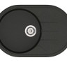 Кухонная мойка гранитная Vankor Sity, 78х50, черный (SITY SMO 02.78 BLACK)