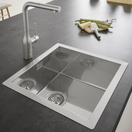 Кухонна мийка сталева Grohe K700, 46x46 (31578SD0)