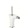 Смеситель для биде Hansgrohe PuraVida, джойстик, белый (15270400)