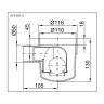 Корпус трапу Styron, 13x5 (STY-501-3)