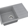 Кухонна мийка гранітна Vankor Easy, 62x44, сірий (EASY EMP 02.62 GRAY)
