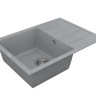 Кухонна мийка гранітна Vankor Easy, 62x44, сірий (EASY EMP 02.62 GRAY)