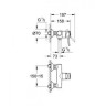 Cмеситель для душа Grohe Bau Classic, однорычажный, хром (32867000)
