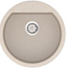 Кухонная мойка гранитная Vankor Tera, 50х50, бежевый (TERA TMR 01.50 BEIGE)