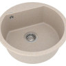 Кухонная мойка гранитная Vankor Tera, 50х50, бежевый (TERA TMR 01.50 BEIGE)