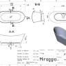 Ванна Miraggio Florida Mirasoft 180x75 (0001028)