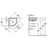 Умивальник підвісний Villeroy&Boch Subway 2.0, 32 (731945R3)