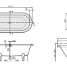 Ванна кварилова Villeroy&Boch Hommage, 177x77 (UBQ180HOM700V-96)
