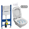 Комплект: Унітаз Kolo Style Rimfree + Інсталяція Geberit Duofix Delta + Кришка Soft-Close + Клавіша Delta 51 (L23120000+458.126.00.1+L20112000+115.105.11.1)