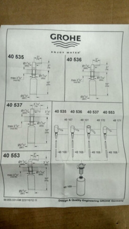 Дозатор для рідкого мила Grohe Contemporary (40536000)