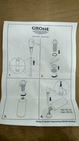Дозатор для рідкого мила Grohe Contemporary (40536000)