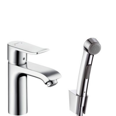 Змішувач для умивальника Hansgrohe Metris, одноважільний, хром (31285000)