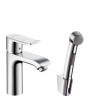 Змішувач для умивальника Hansgrohe Metris, одноважільний, хром (31285000)