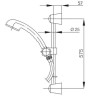 Душовий гарнітур KFA Armatura Blistered (841-326-00-BL)
