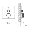 Термостат Grohe Grohtherm SmartControl, хром (29123000)