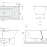 Ванна кварилова Villeroy&Boch La Belle, 180х80 (UBQ180LAB2PDT1V-01)