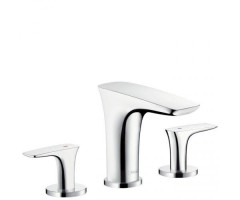 Cмеситель для умывальника Hansgrohe PuraVida, двухвентильный, хром (15073000)