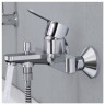 Смеситель для ванны Grohe BauEdge, однорычажный, хром (23334000)