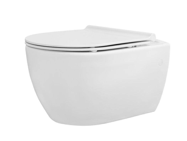 Комплект: Унітаз CeraStyle City + Інсталяція CeraStyle 4в1Nil + Клавіша + Кришка Slim Soft-Close (4v1Nil-1)
