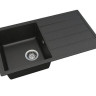 Кухонна мийка гранітна Vankor Easy, 76x44, чорний (EASY EMP 02.76 BLACK)