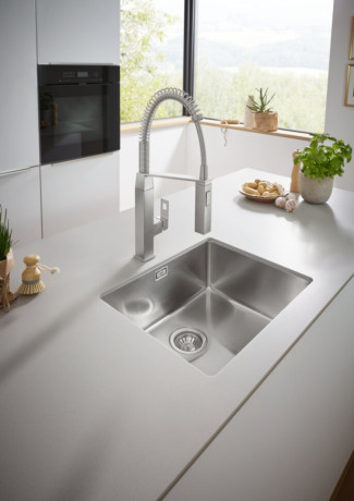 Кухонна мийка сталева Grohe K700U, 54x44 (31574SD0)