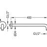 Кронштейн для верхнього душу Tres Showers (13462104)