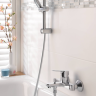 Смеситель для ванны Grohe BauEdge, однорычажный, хром (23605000)