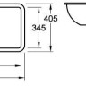 Умивальник врізний Villeroy&Boch Loop&Friends, 54 (61630001)