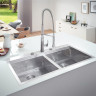 Кухонна мийка сталева Grohe K800, 102x56 (31585SD0)