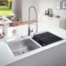 Кухонна мийка сталева Grohe K800, 102x56 (31585SD0)